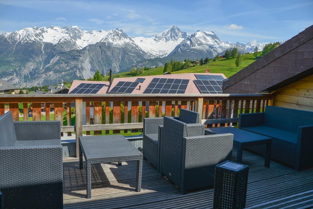 Hotel-Restaurant Ronalp Bürchen Exterior foto