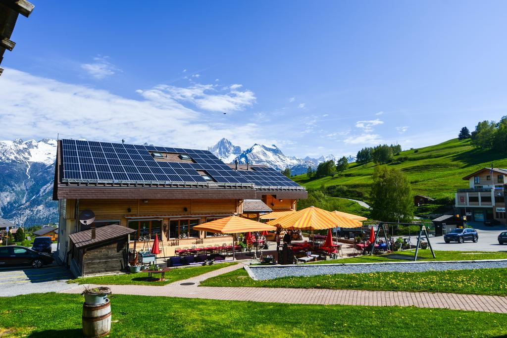Hotel-Restaurant Ronalp Bürchen Exterior foto